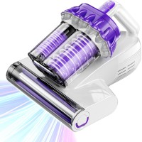 跨境新品除螨仪双尘杯双屏数显紫外线杀菌去螨虫家用床上吸尘器