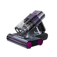 跨境除螨仪双尘杯双滚刷紫外线杀菌去螨虫智能家用床上加热吸尘器