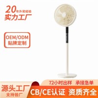 定制直流变频电风扇家用落地扇卧室静音一级能效节能低噪落地风扇