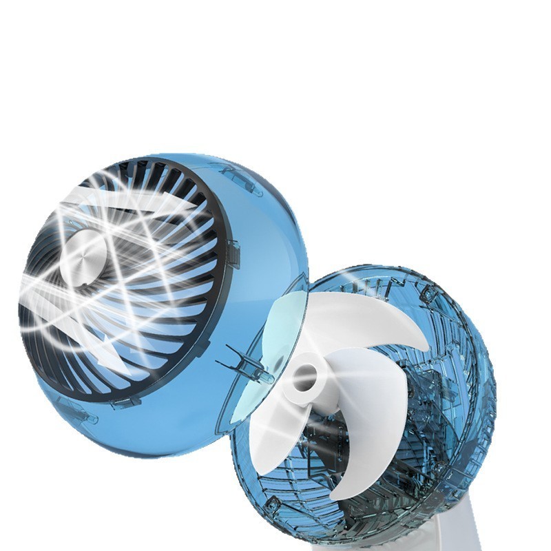 台式桌面空气循环扇电风扇家用空调扇节能省电办公大风力静音设计图3