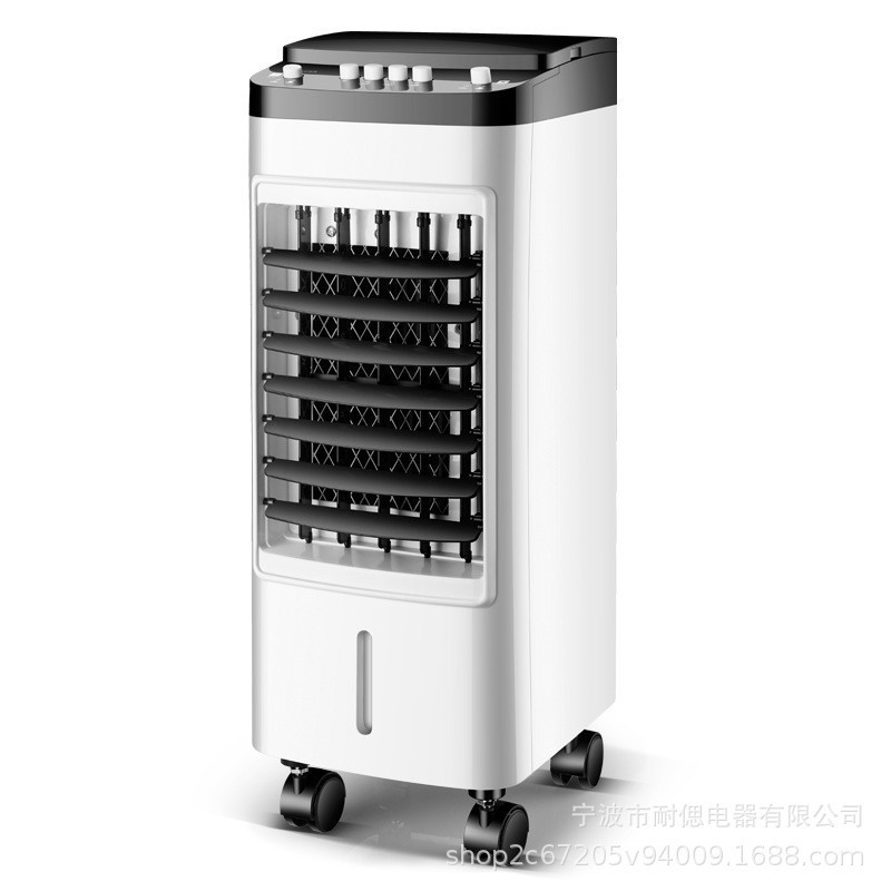 跨境电风扇家用冷风机宿舍移动空调扇小型制冷冷风扇落地空调扇图2