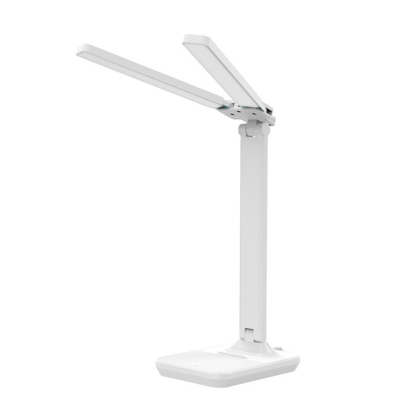 礼品定制双头插电台灯调光折叠手机支架阅读学习学生儿童宿舍图2