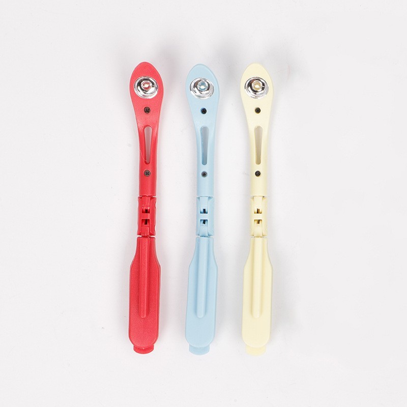 加工定制LED折叠书灯 卧室床头灯小夜灯学习护眼夹子灯阅读灯图5