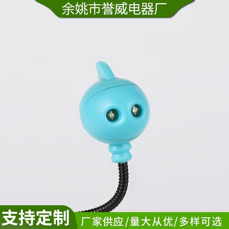 加工定制阅读小台灯 学生写字护眼小夜灯 led电池书夹灯学习台灯图4