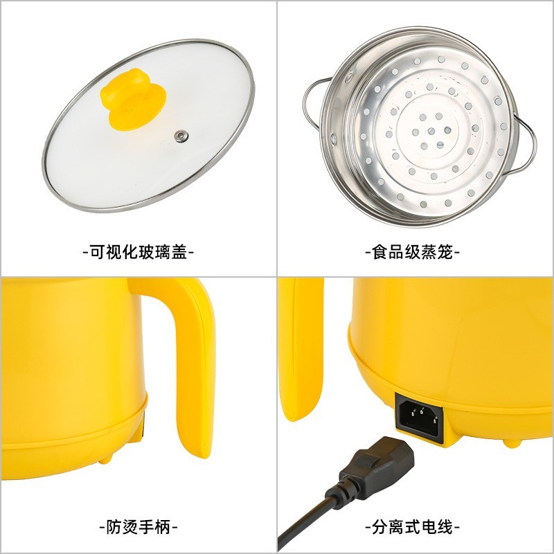 锅多功能家用学生宿舍小锅小型迷你小电锅电煮锅电炒锅电热锅电锅图2