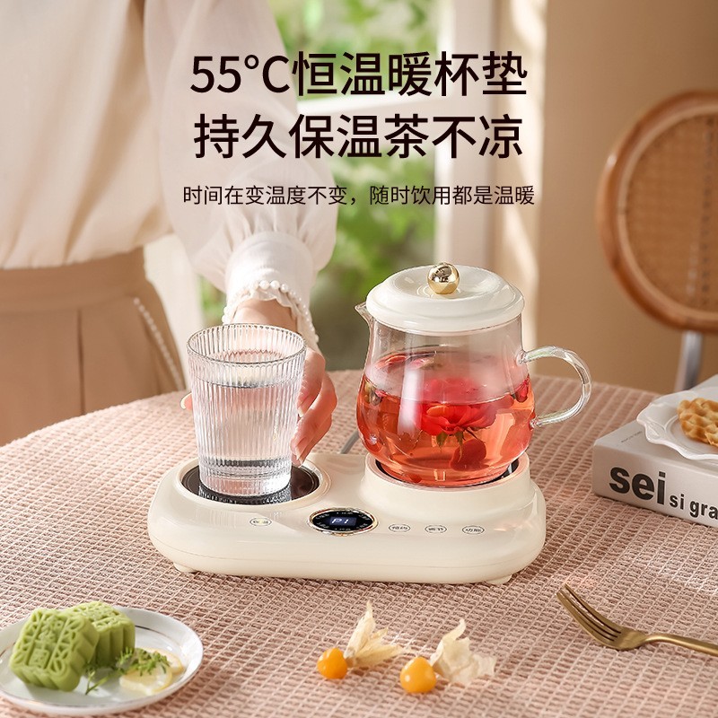 定制多功能养生壶家用玻璃恒温壶炖煮一体煮茶壶全自动办公室煮茶图2