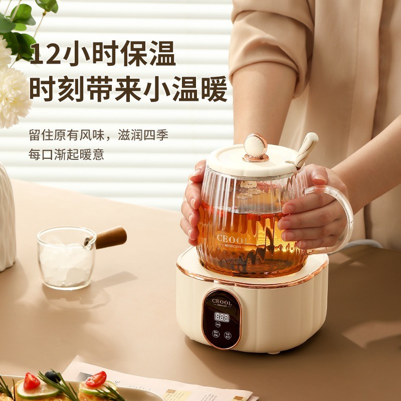 电炖杯多功能养生杯小型迷你电煮茶器加热一人用办公室恒温养生壶图3