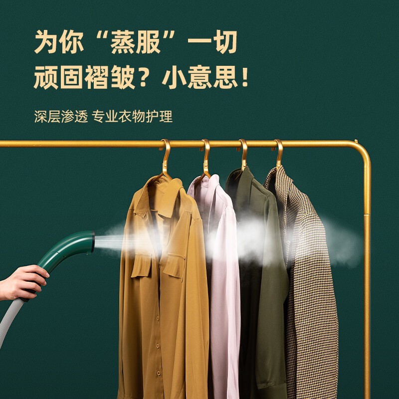 挂烫机家用双杆熨烫机立式大容量熨衣服蒸汽熨斗图3