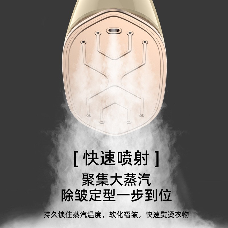旋转手持蒸汽挂烫机干湿两用熨烫机便携家用蒸汽电熨斗源头工厂图4