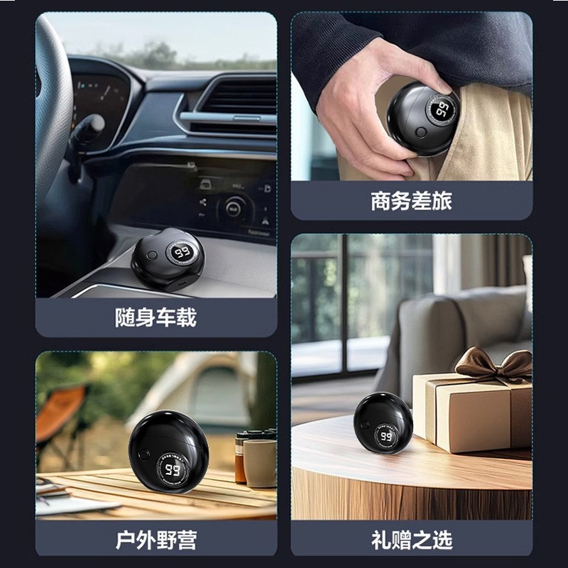 定制加工电动剃须刀飞碟男用全自动充电飞碟剃须刀车载便携刮胡刀图2