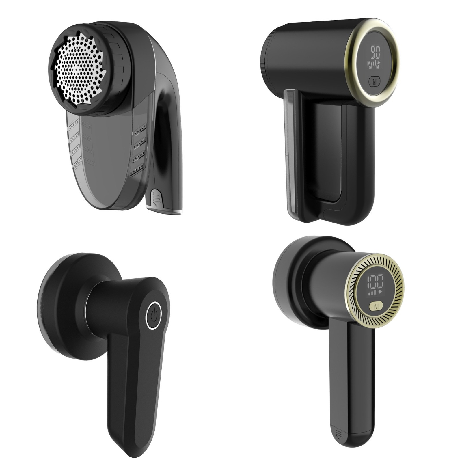 毛球修剪器大容量数显充电款即插即用织物带粘毛器衣物剃毛器图3