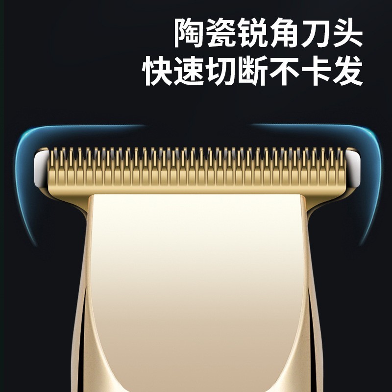 外贸工厂电动理发器家用 电推剪USB充电数显理发剪油头雕刻剪图4