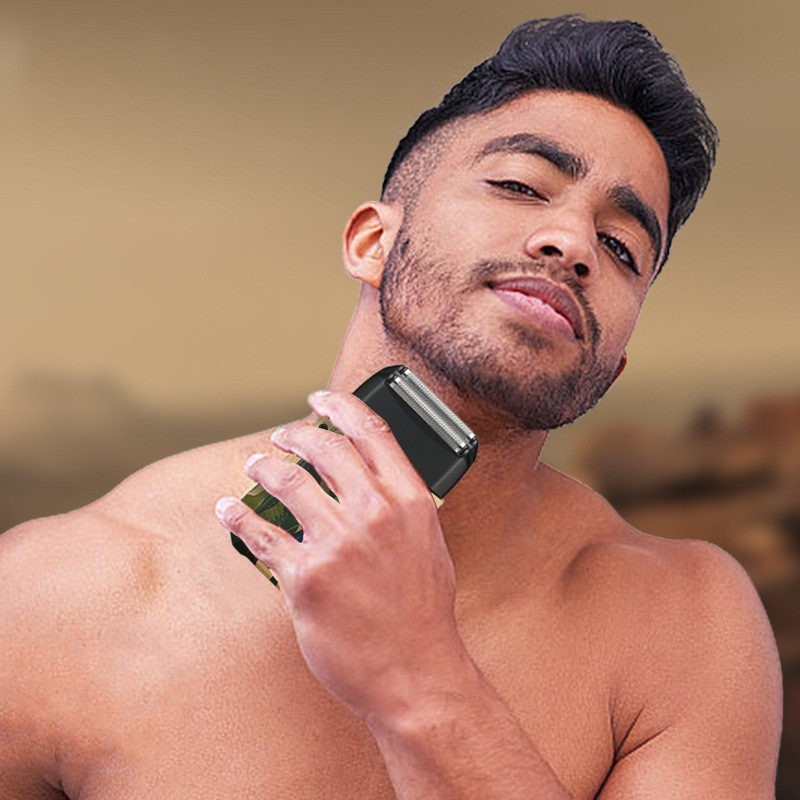 电动剃须刀往复式全身水洗数显USB充电款光男士刮胡刀剃须刀男士图2