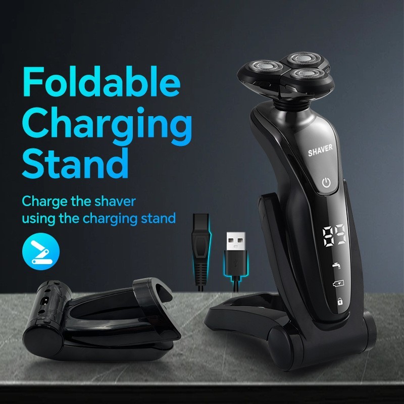 电动剃须刀男士刮胡刀全身水洗五合一多功能理容胡须刀图5