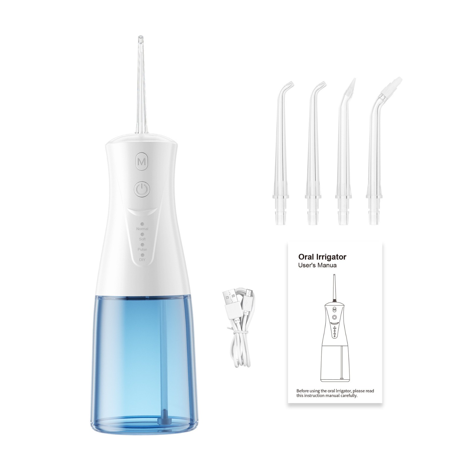 跨境专供电动冲牙器工厂脉冲水牙线OEM/ODM定制正畸专用口腔清洁图4