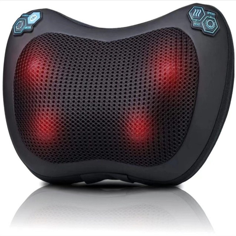 多功能便携按摩器颈部腰部背部肩部靠垫揉捏家用按摩仪电动按摩枕图3