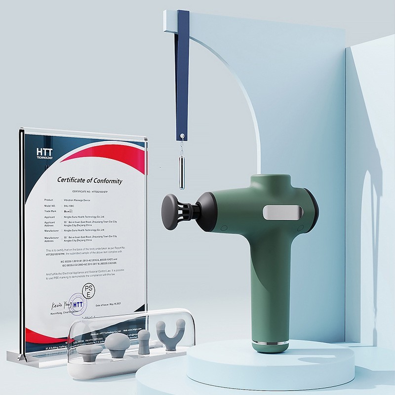 定制2025按摩仪电动按摩器充电便携家用智能小型筋膜枪无刷电机图2