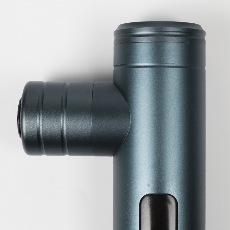 定制电动按摩器充电小型按摩仪铝合金家用智能液晶筋膜枪手持式图3