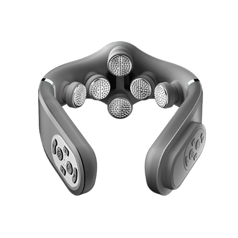 加工定制颈椎按摩仪电动肩颈按摩器脉冲源头工厂护颈磁吸遥控图2