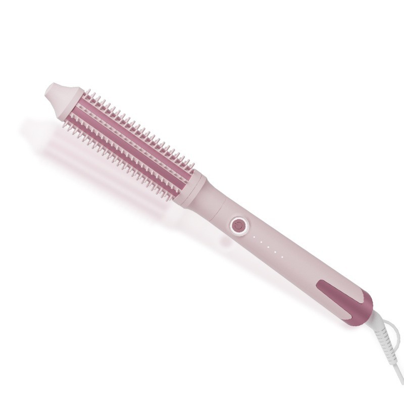 防烫不伤发内扣多功能直卷两用30mm带呼吸灯卷发梳电卷发棒图5