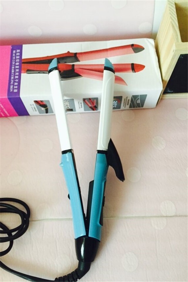 陶瓷釉二合一 直发器卷发器卷直两用夹板图4