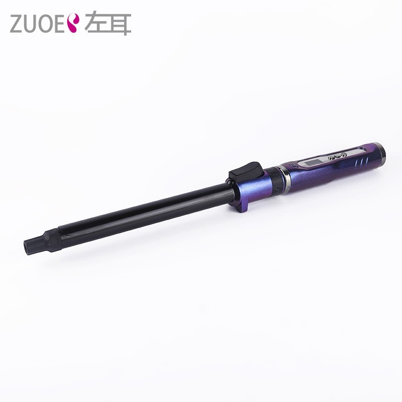 液晶显示旋转式卷发器 小直径便携卷发棒 懒人家用刘海卷发棒图5