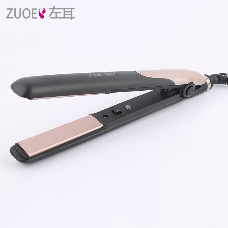 慈溪厂家定制浮动直发器 隔热锁扣直发夹板 多色多款陶瓷直板夹图4