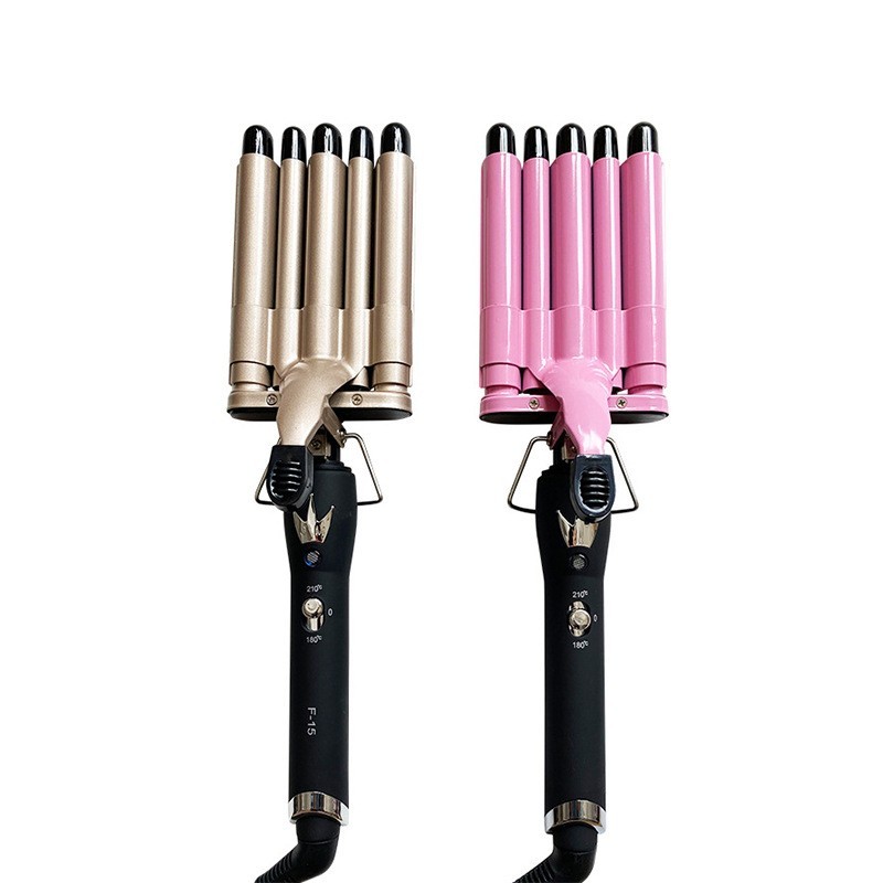 蛋卷棒蛋卷5棒卷发器5管水波纹卷发棒大卷烫发器图5