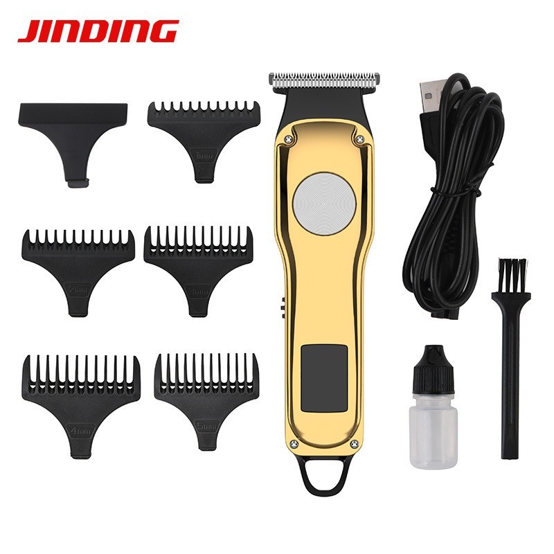 定制跨境T9复古油头电推剪 雕刻推剪理发套装 专业电动理发器推子图2