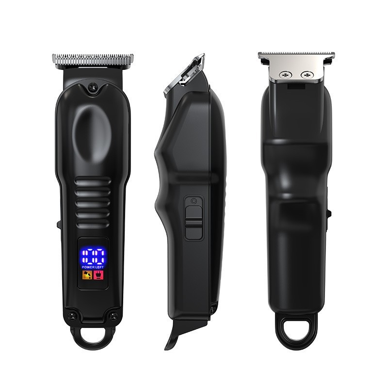 外贸新款数显电动理发器油头雕刻电推剪套装tpcy-c接口家用电推子图2