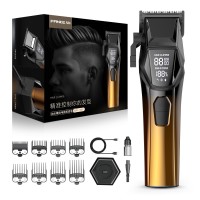 定制跨境多合一电动理发器套装数显多功能家用理发USB快充电推剪