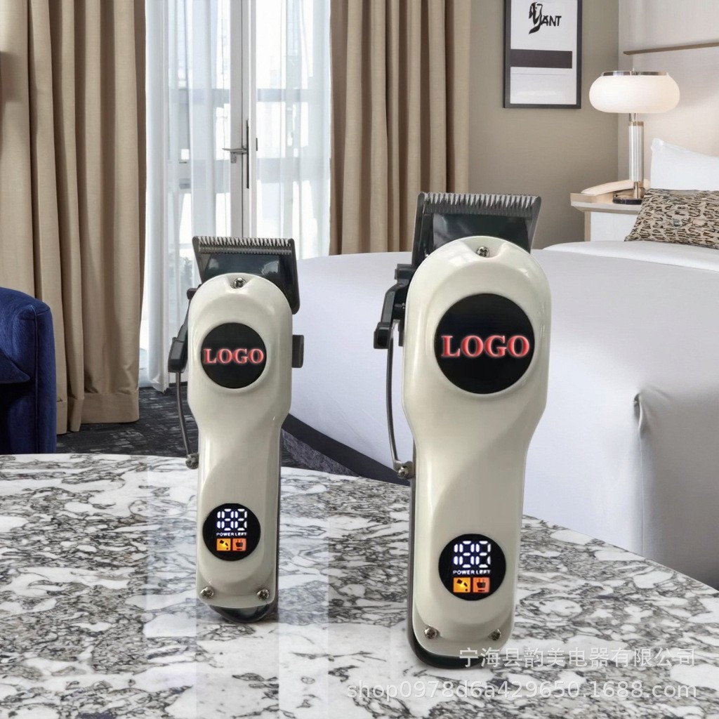 电动理发器套装电推剪定制logo字母机家用电推剪发廊理发推子图3