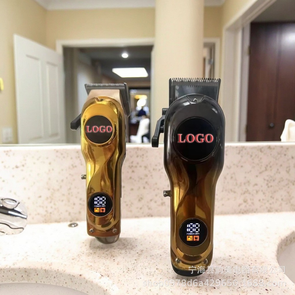 电动理发器套装电推剪定制logo字母机家用电推剪发廊理发推子图2