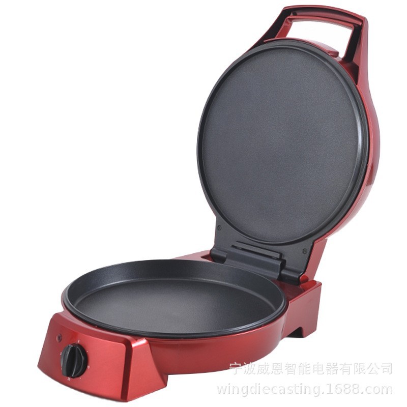 105°180°平铺煎蛋煎饼机 30cm大口径双面不粘烤盘 双旋钮调温图3