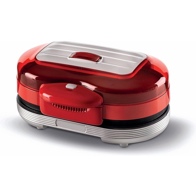 2 层紧凑设计电动早餐烤盘 智能多功能三明治蛋卷机 可拆卸不粘锅图3