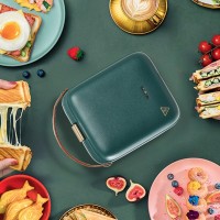 三明治机早餐机家用多功能加热吐司压烤面包四合一