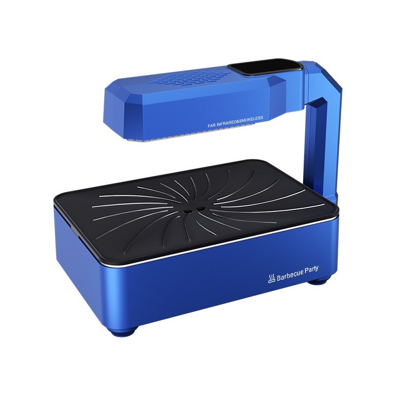 定制OEM电烤炉无烟烤肉机光波炉跨境定制串烤机家用烧烤炉可贴牌图3