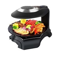 定制OEM红外线电烤盘多功能电烤炉家用室内烤肉机BBQ贴牌跨境