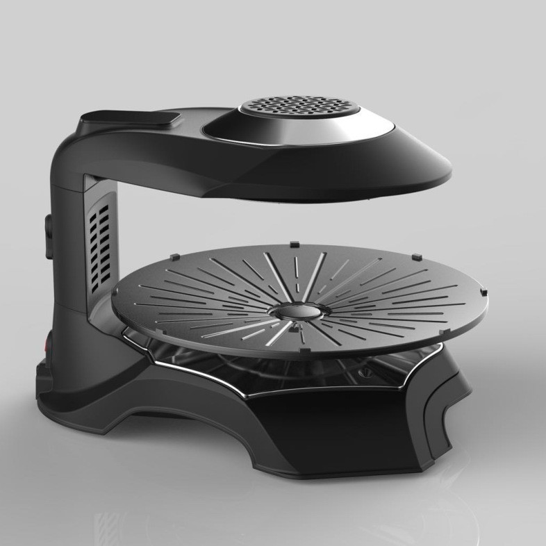 定制OEM红外线电烤盘多功能电烤炉家用室内烤肉机BBQ贴牌跨境图2