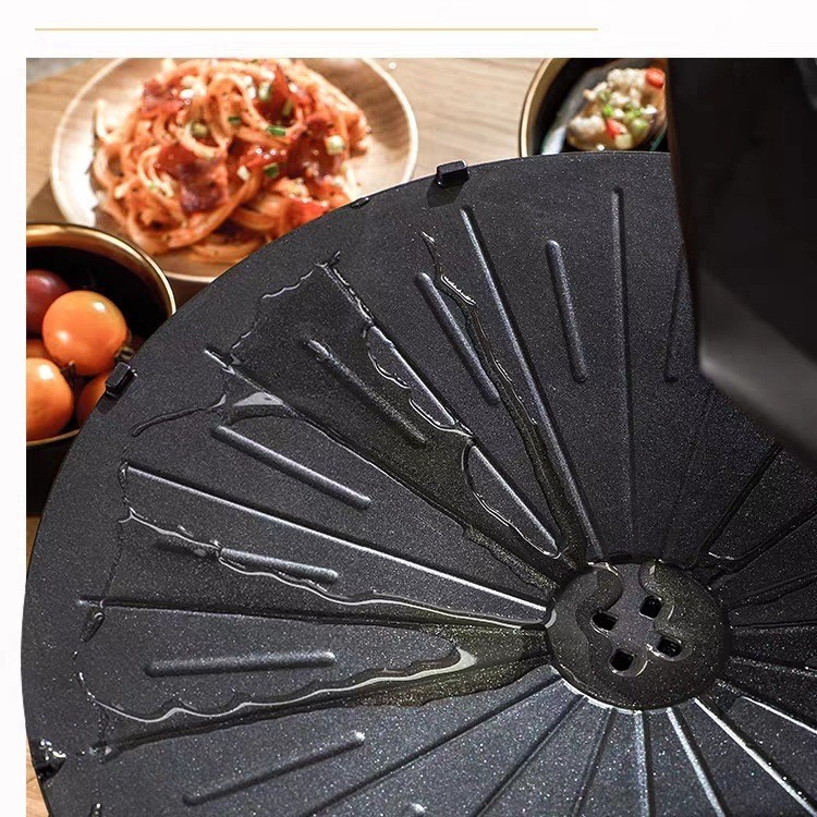 定制OEM红外线电烤盘多功能电烤炉家用室内烤肉机BBQ贴牌跨境图5