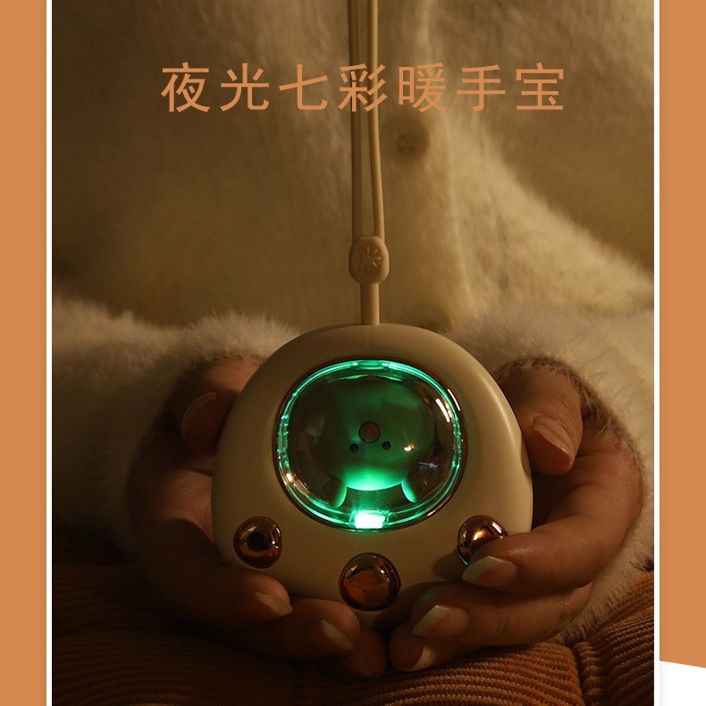 猫爪暖手宝冬季卡通萌宠usb充电暖手神器图3