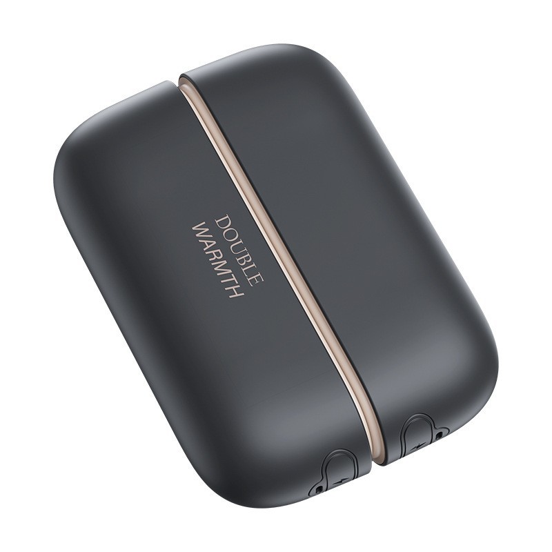 跨境新款款USB充电暖手宝磁吸分体式充电宝暖手宝二合一迷你数显图2