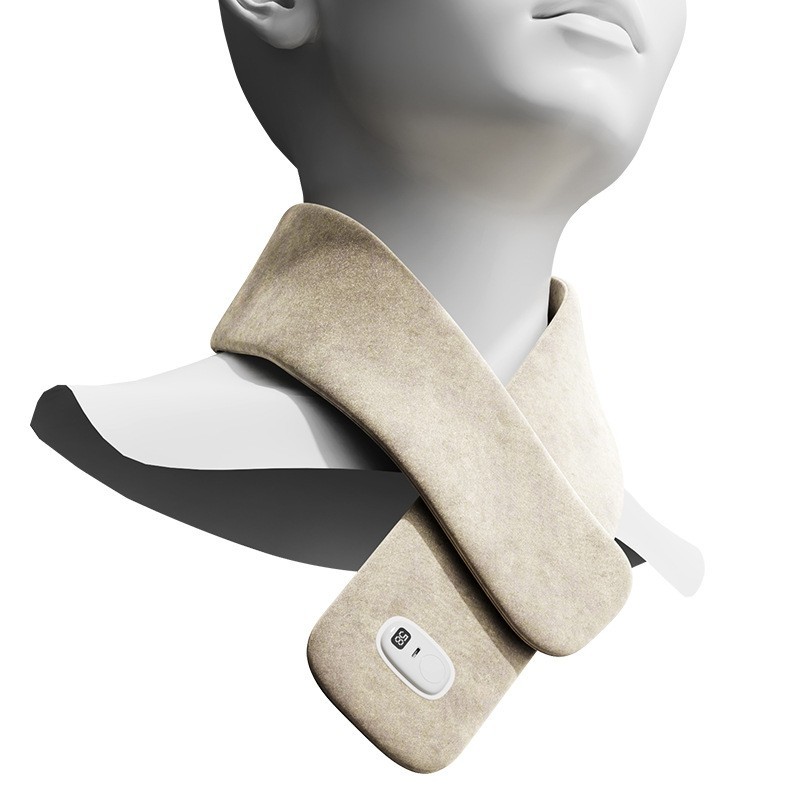 【定制加工】发热围巾围脖薄款新品秋冬暖腰带暖宝宫加热护腰电热图3