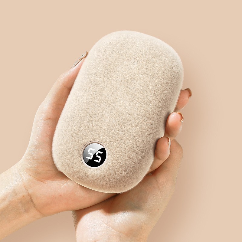 【定制加工】暖手宝毛绒批发充电宝二合一式迷你石墨烯袋冬季新品图4