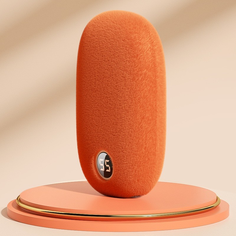 【定制加工】暖手宝毛绒批发充电宝二合一式迷你石墨烯袋冬季新品图2