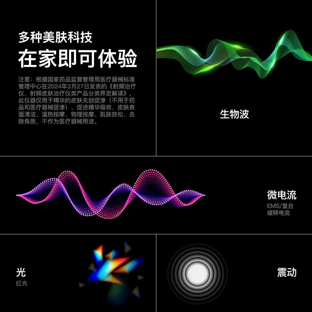 家用眼部按摩仪手持便携美眼仪眼部提拉淡化眼纹微电流热敷图2