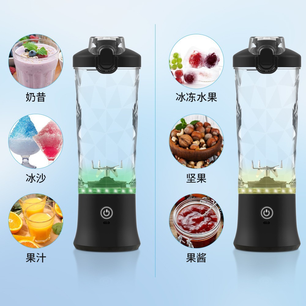 便携式电动榨汁杯小型榨汁机厨房搅拌机果汁机多功能料理机图3