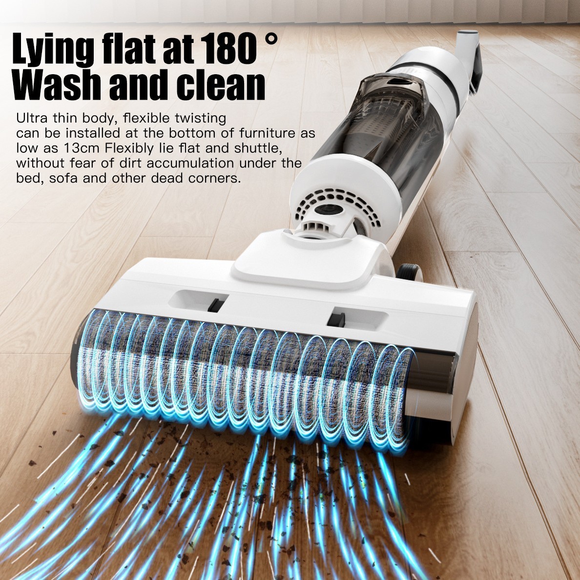 智能洗地机家用清洁手持电动拖把一体机跨境GT9多功能自动大吸力图2