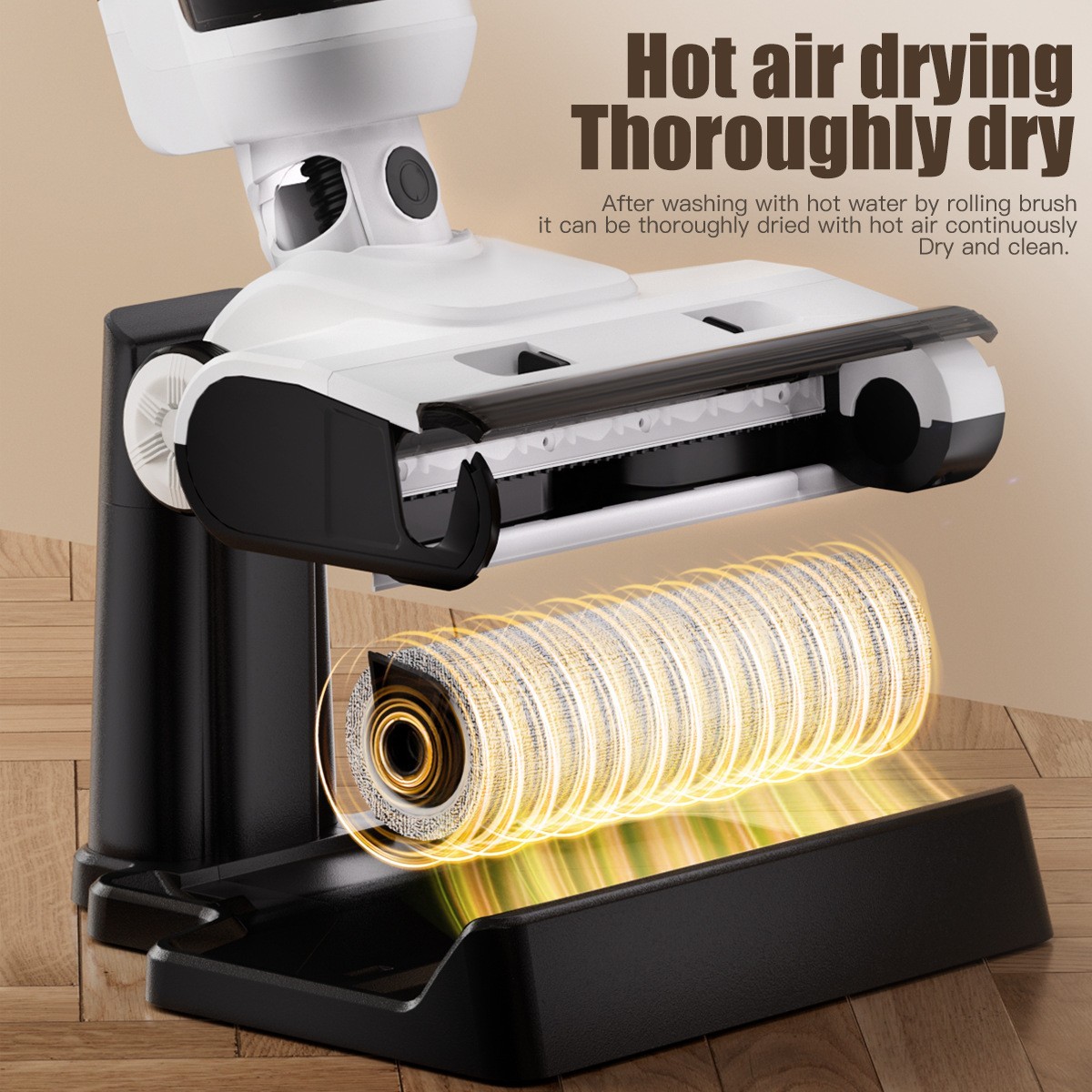 智能洗地机家用清洁手持电动拖把一体机跨境GT9多功能自动大吸力图4