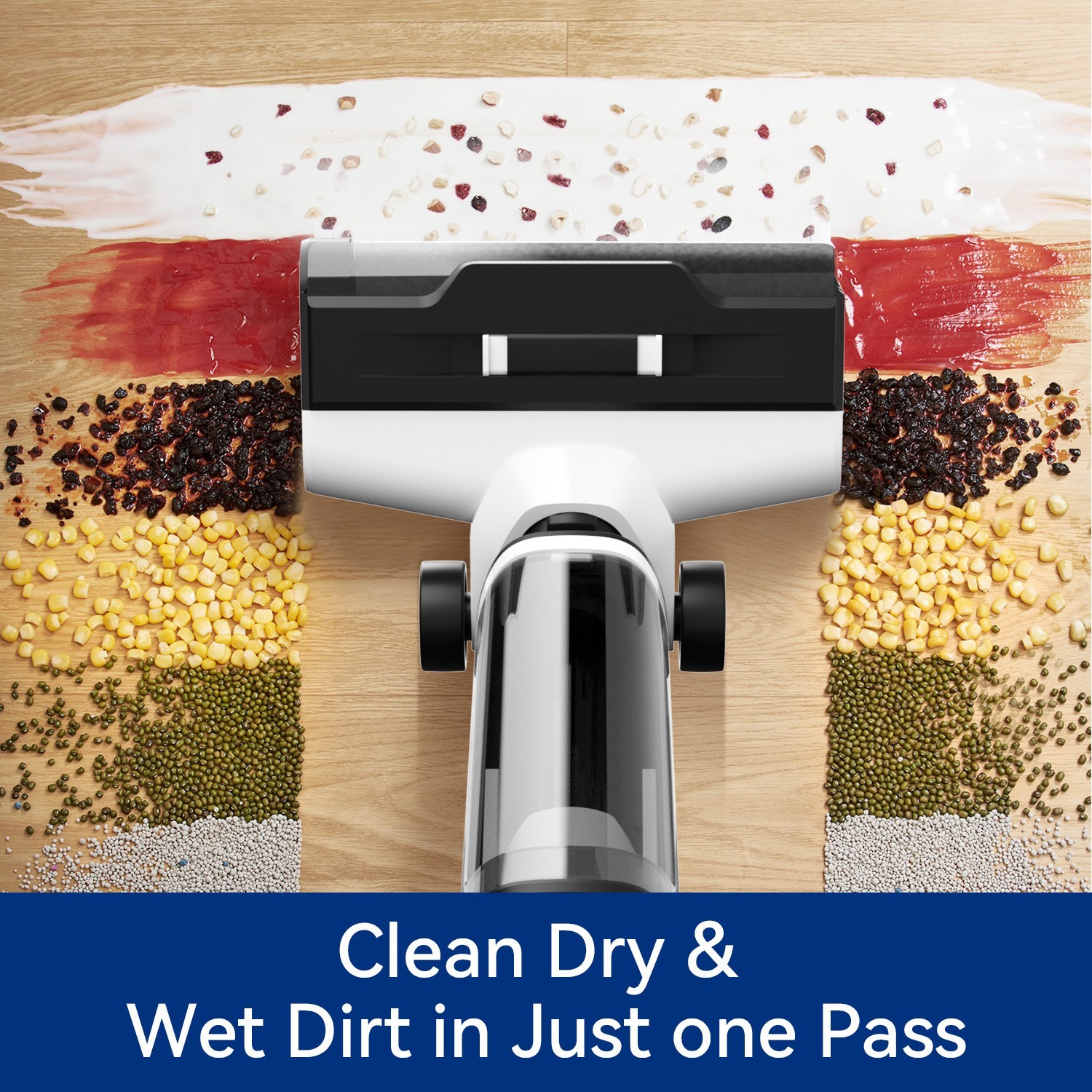 黑色无刷烘干洗地机 新款扫拖吸一体机 可定制家用洗拖一体机图4